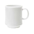 G.E.T. TM-1308-W 8oz. White Plastic Mug (2 dozen per case)