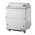 True TMC-34-S-SS-HC Forced Air Stainless Steel Interior & Exterior Mobile Milk Cooler