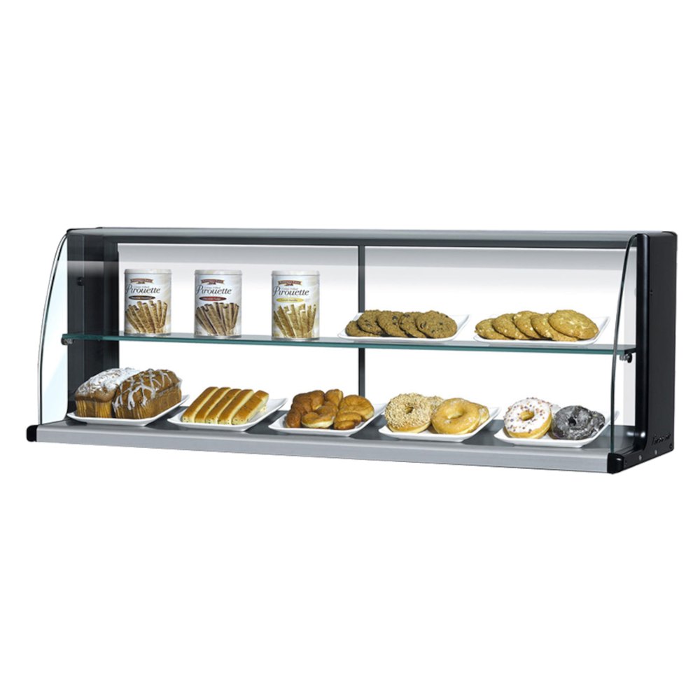 Turbo Air TOMD-50-HB Black 50" Top Dry Display Case