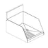 Perlick TS12DD 12" Underbar Drop-Down Drainboard