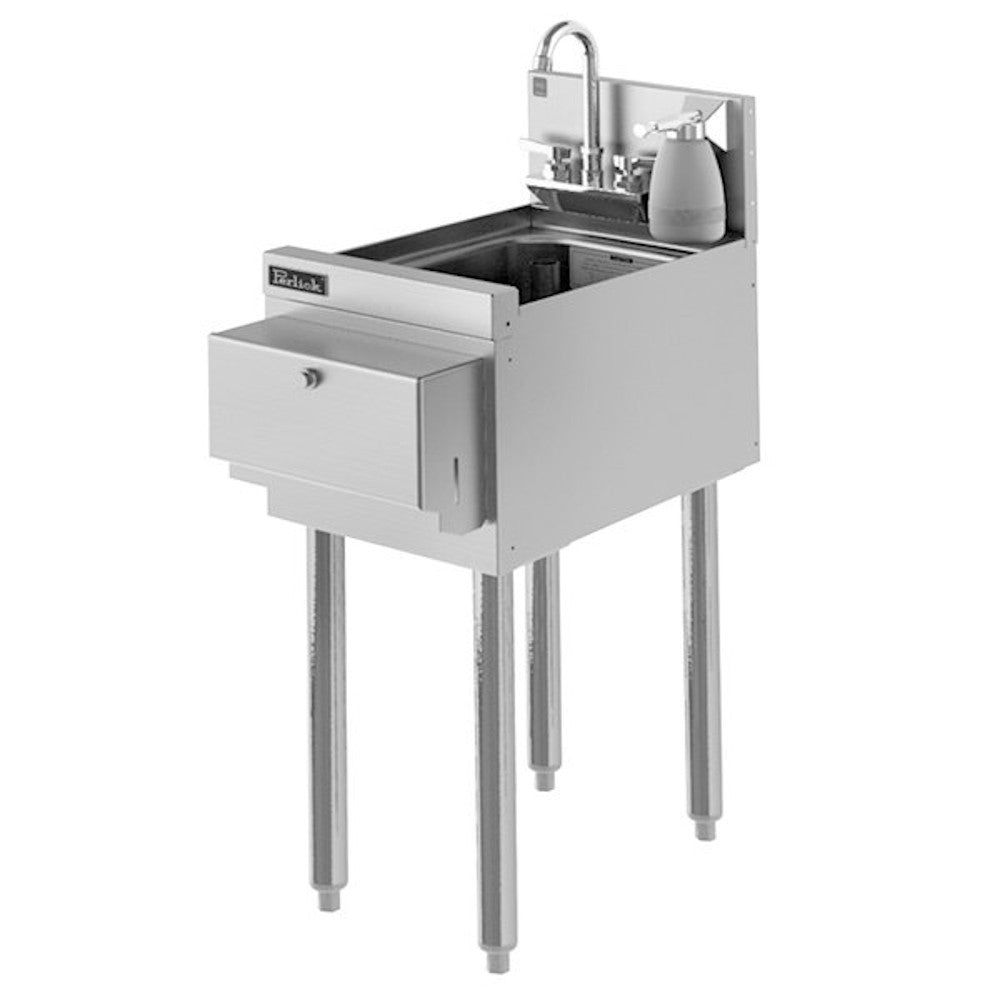 Perlick TS12HSN-STK 12" Underbar Free Standing Hand Sink Unit