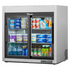 True TSD-09G-HC-LD Reach-In Glass Slide Door Countertop Refrigerator