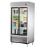 True TSD-33G-HC-LD 39" Reach-In Refrigerator with Sliding Glass Doors