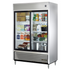 True TSD-47G-HC-LD Sliding Glass Door Reach-In Refrigerator