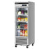 Turbo Air TSR-23GSD-N6 Super Deluxe Single Section 27" Glass Door Refrigerator