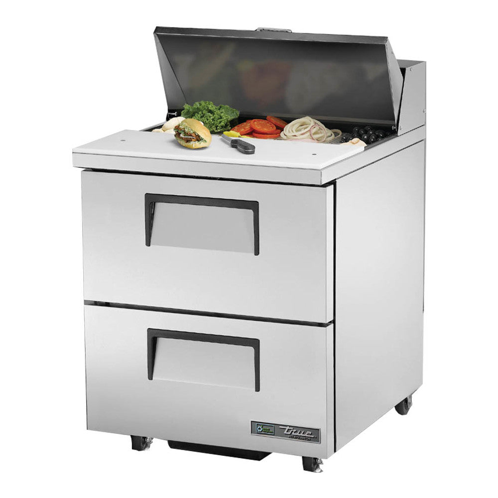 True TSSU-27-08D-2-ADA-HC 27" ADA Compliant Drawered Sandwich Salad Unit
