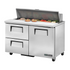 True TSSU-48-12D-2-HC~SPEC3 Refrigerated Counter, Sandwich / Salad Unit