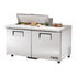 True TSSU-60-10-ADA-HC 60" ADA Compliant Solid Door Sandwich Salad Unit