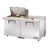 True TSSU-60-12M-B-ADA-HC~SPEC3 Refrigerated Counter, Mega Top Sandwich / Salad Unit