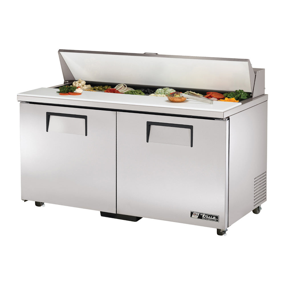 True TSSU-60-16-ADA-HC 60" ADA Compliant Solid Door Sandwich Salad Unit