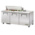 True TSSU-72-12-HC~SPEC3 Refrigerated Counter, Sandwich / Salad Unit