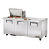 True TSSU-72-12M-B-HC~SPEC3 Refrigerated Counter, Mega Top Sandwich / Salad Unit