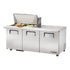 True TSSU-72-15M-B-ADA-HC~SPEC3 Refrigerated Counter, Mega Top Sandwich / Salad Unit