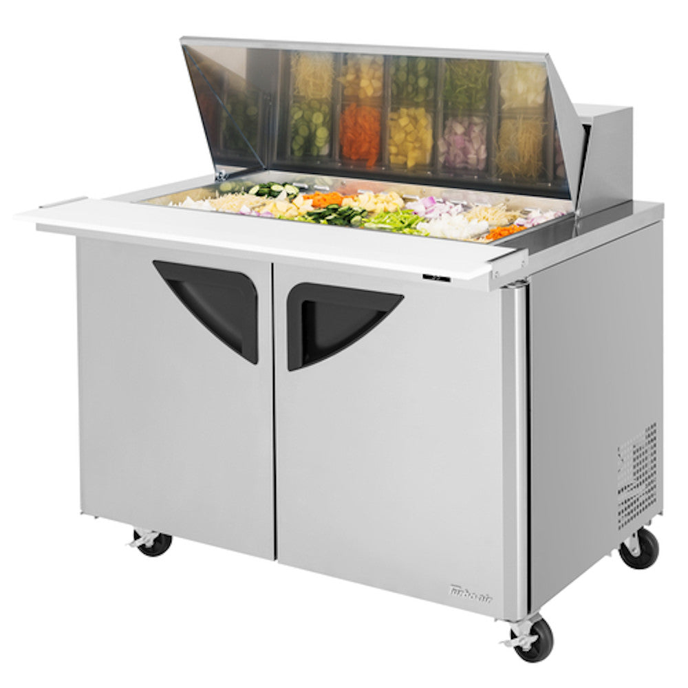 Turbo Air TST-48SD-18-N 48" Super Deluxe Mega Top Refrigerated Prep Table