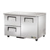 True TUC-48D-2-HC Two Section Undercounter Refrigerator with Door & Drawers