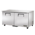 True TUC-60F-LP-HC Two Section Low Profile Undercounter Freezer