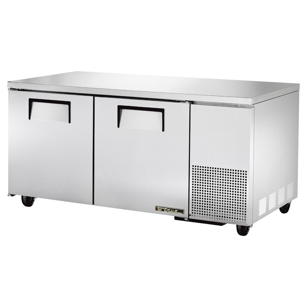 True TUC-67-HC Two Section Side Mount Undercounter Refrigerator