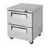Turbo Air TUF-28SD-D2-N 28" Super Deluxe Two Drawer Undercounter Reach-In Freezer