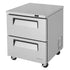 Turbo Air TUR-28SD-D2-N 28" Super Deluxe Two Drawer Undercounter Reach-In Refrigerator