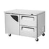 Turbo Air TUR-48SD-D2-N 48" Super Deluxe Undercounter Reach-In Refrigerator with One Door and Two Drawers