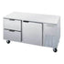 Beverage Air UCRD67AHC-2 67" Undercounter Refrigerated Work Top With Drawers