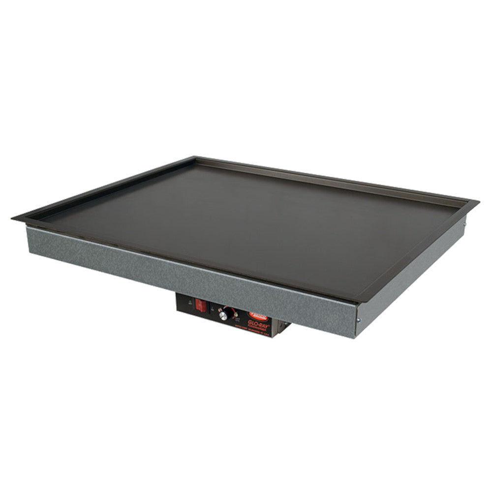 Hatco GRSB-36-I Drop In Heated Shelf, Recessed Top, 36" W, 19.5" D, Volts 120/1