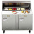 Traulsen UPT4818-RR 48" Refrigerated Counter- Hinged Right- 18 Pan Capacity
