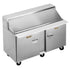 Traulsen UPT6024-LR-SB 60" Refrigerated Counter with Stainless Steel Back