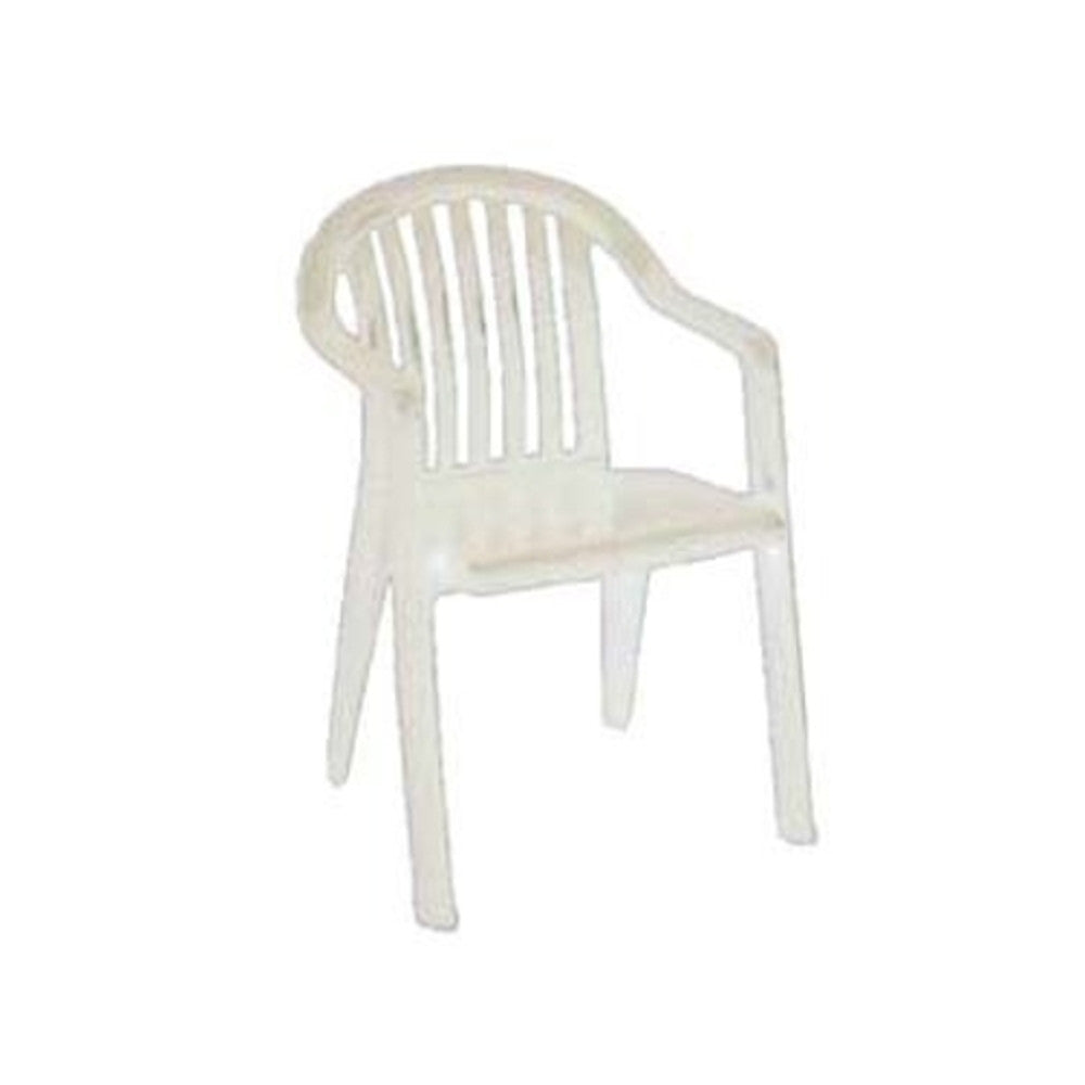 Grosfillex US023004 Miami Lowback Stacking Armchair (4 per case)
