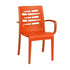 Grosfillex US118019 Orange Essenza Stacking Armchair (16 per case)