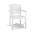 Grosfillex US119004 White Acadia Armchair (4 per case)