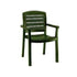 Grosfillex US119078 Amazon Green Acadia Armchair (4 per case)