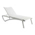 Grosfillex US330096 White/Glacier White Chaise Lounge (12 per case)