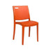 Grosfillex US356019 Orange Metro Stacking Chair (case of 4)
