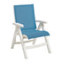 Grosfillex UT006004 Sky Blue Jamaica Beach Folding Sling Chair (2 per case)