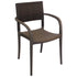 Grosfillex UT986037 Bronze Java Arm Chair (case of 4)