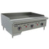 Vulcan VCRG36-T Natural Gas 36" Countertop Griddle with Snap-Action Thermostatic Controls - 75,000 BTU