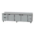 Beverage Air WTRD119AHC-2 119" Refrigerated Counter Work Top With Drawers
