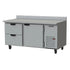 Beverage Air WTRD67AHC-2 67" Refrigerated Counter Work Top With Drawers
