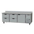 Beverage Air WTRD93AHC-4 93" Refrigerated Counter Work Top With Drawers