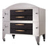 Bakers Pride Y-602BL-DSP Super Deck Y Series Brick Lined Double Deck Pizza Oven