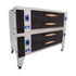 Bakers Pride Y-802-DSP Super Deck Y Series Double Deck Display Pizza Oven