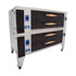 Bakers Pride Y-802BL-DSP Super Deck Y Series Brick Lined Double Deck Pizza Oven